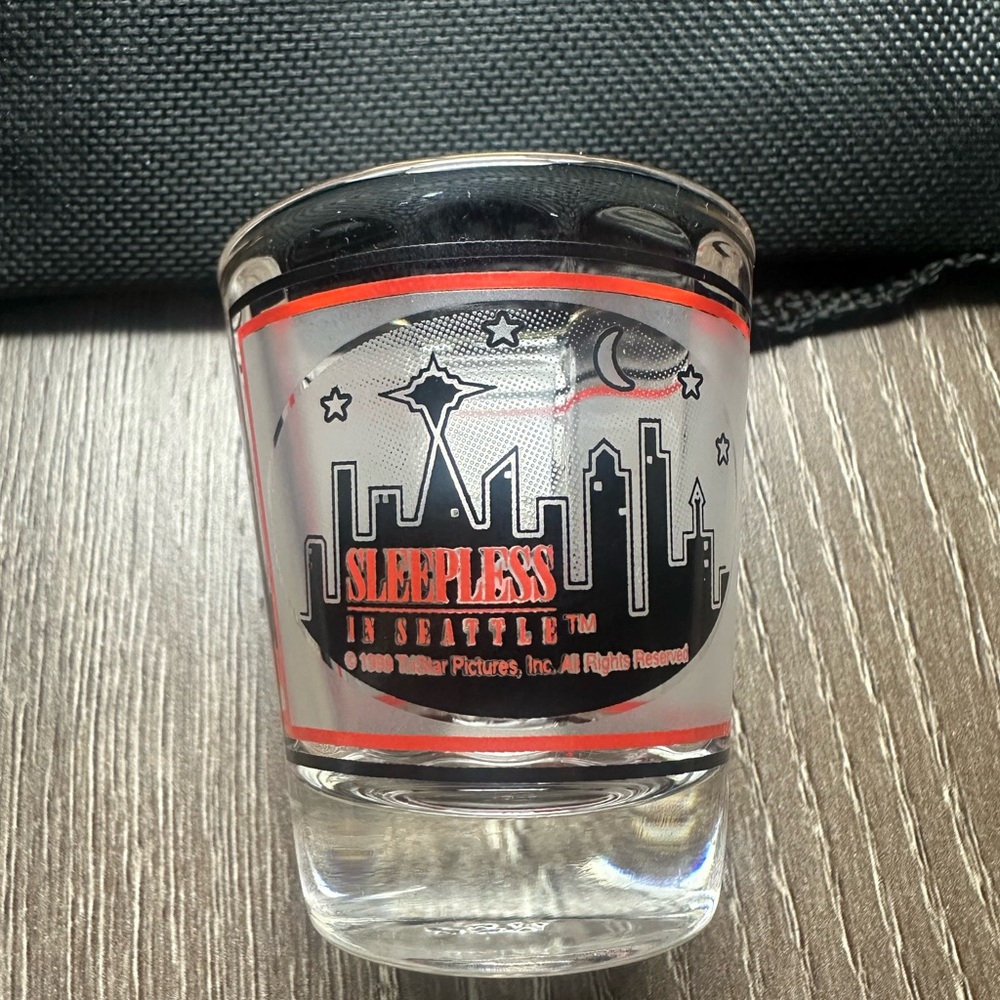 Sleepless in Seattle Shot Glass